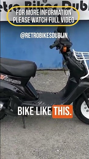 😍👌1989 Yamaha BWS 50 Black Review / Overview - 1989 yamaha bws 50 black review / overview