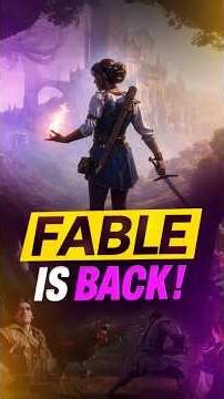 Fable Is Back… And Your Choices Matter Again