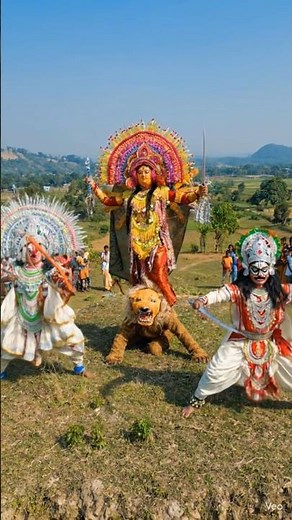 Purulia Chhau Dance | Powerful Tribal Mask Dance of West Bengal | Cinematic 4K
