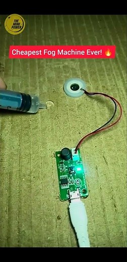 Ultrasonic Mist Maker Build That Broke the Internet 😱 | Under $3 Project