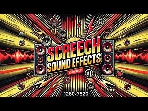 Screech Sound Effects With Drawing