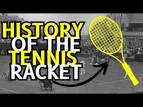 History of the tennis racket (1000 AD - 2023 AD)