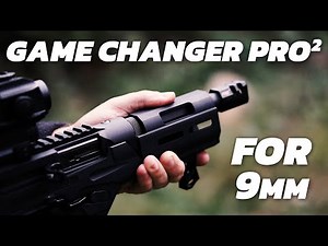 The Game Changer Pro Squared Compensator For 9mm!