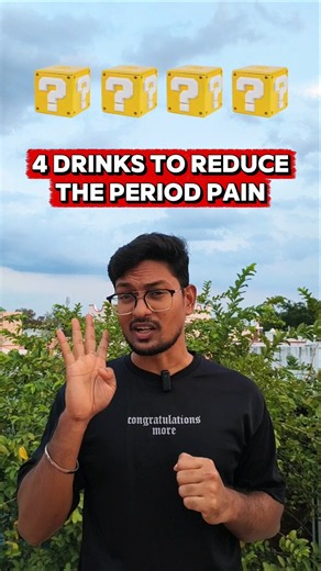 4 drinks to reduce the period pain
