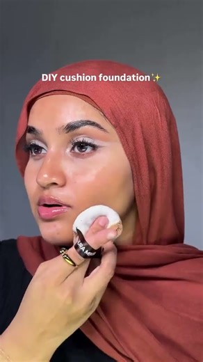 DIY cushion foundation