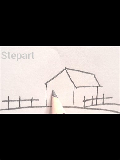 easy house drawing