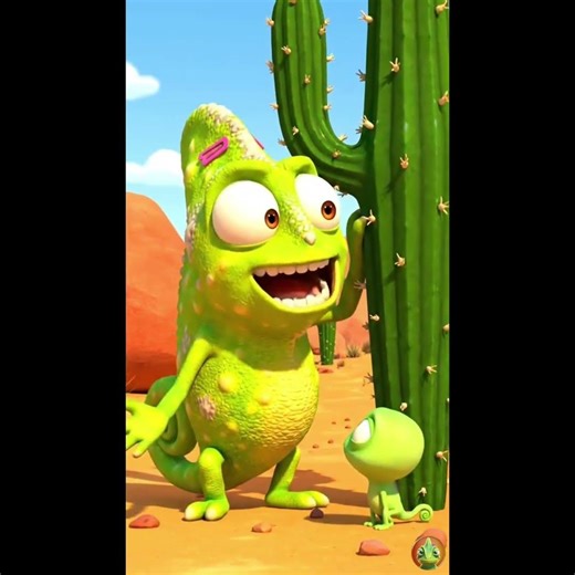 🦎 Chameleon's THE APPRENTICE #carlthechameleon, #chameleonCartoon, #kidsanimationshorts