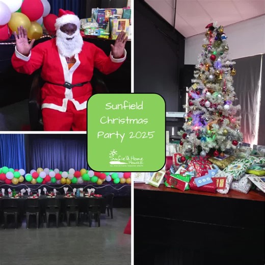 This week, Sunfield Howick hosted it's annual Christmas Party — a joyful celebration marking the achievements of our Residents and the close of another meaningful year. The day was filled with laughter and connection as friends came together to celebrate. Heartfelt speeches were shared, Santa made a special appearance with gifts, a delicious meal was enjoyed, and the afternoon ended on a high note with live entertainment by Fernando, whose music our Residents always love. 🎶 So many special mome