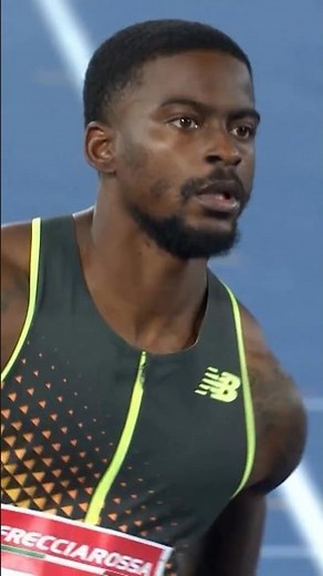 Fastest Man in 2025? Trayvon Bromell’s INSANE 9.84s 100m Sprint! #trackandfield #sports