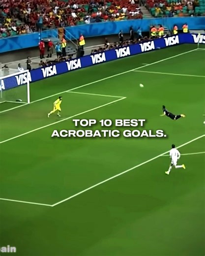 10 BEST acrobatic Goals Of All Time🔥 || #footballtiktok #footballedit #football #soccertiktok