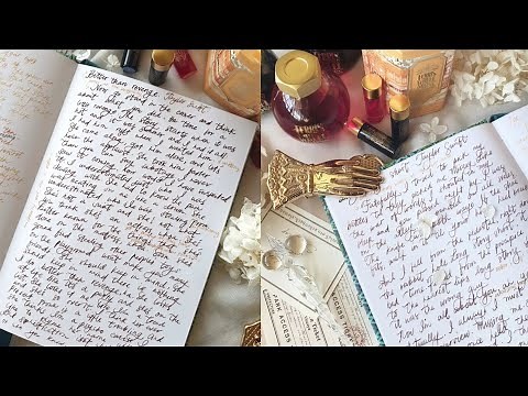 improving my cursive handwriting • fountain pen penmanship journal [vlog]