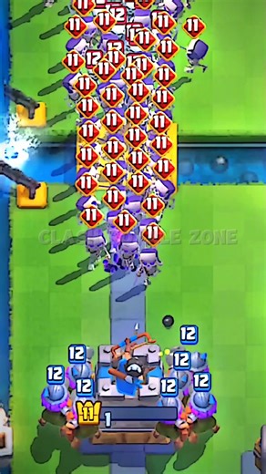 Defending 1 Hp Tower #musketeers