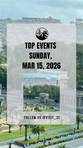 📌 Top events: Sunday, March 15, 2026 The Box SF Artistica Creators Fest (Continues) 📍 The Box SF 🎨 Art & makers market (free) Free Sundays at the Beach – Tai Chi Day 📍 Judah & Great Highway 🧘 Free Tai Chi class by the beach Lindy in the Park / Neighborhood Cleanup Yoga 📍 Golden Gate Park 🌿 Free outdoor activities (volunteer, yoga, community) Sunday Roller Disco Party 📍 Golden Gate Park (Skatin’ Place) 🛼 Free roller skating music 👉 Follow @visit_sf for more hidden gems and city vibes! #