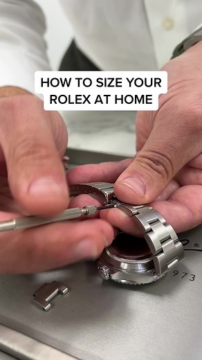 How to Size Your Rolex at Home: Step-By-Step Guide