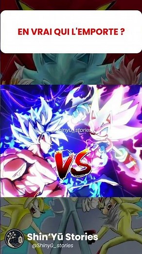 🌌 GOKU ULTRA INSTINCT VS HYPER SONIC: THE CLASH OF DIVINITIES! 🌌