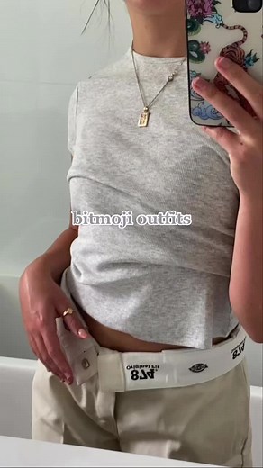 bitmoji fits on TikTok