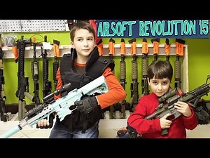 Indoor Airsoft Battlefield with the best bros, Robert-Andre and William-Haik!