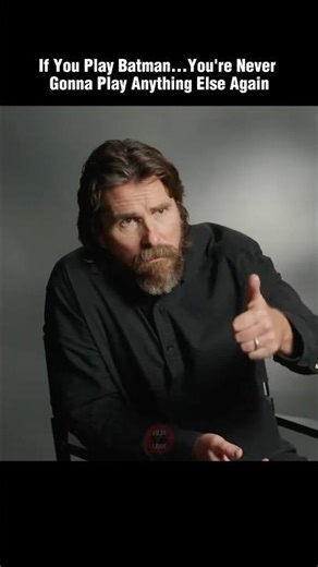 Christian Bale Being Honest About Playing Batman | #shorts