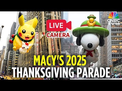 Macy's Parade LIVE: Macy's Thanksgiving Day Parade Features Balloons, Floats, and Performers | N18G