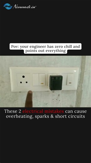 Loose Electrical Connection Found | One Socket Controlled by TWO Switches! - Home Inspection