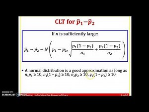 Ch 6.3 Video Lecture - Part 1