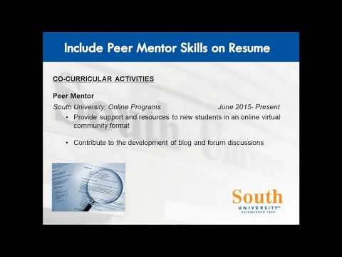 Peer Mentoring Training