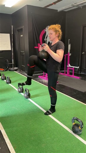 Kettlebell Goblet March | How To