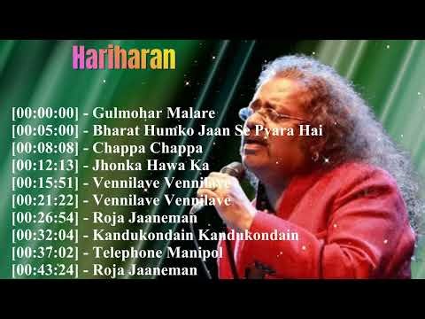 👑 Best of Hariharan | 10 Tamil & Hindi Songs, Romantic Hits & Unforgettable Melodies 🎧