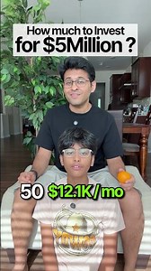 How much to Invest for $5Million ?