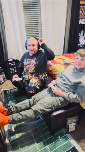 Mya-Lisa Ludwig on Instagram: "My grandson has mentally passed his Uncle Adam… but you’d never know it by the way he treats him. He’s gentle. Respectful. Patient. And Adam? He’s just as gentle teaching him. That’s the thing about inclusion — it goes both ways. 💛 #specialneeds #specialneedsfamily #caregiverlife #inclusion #bekind"