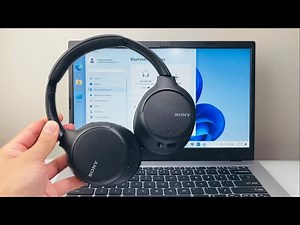 How To Connect Sony Headphones To PC Laptop Windows 11