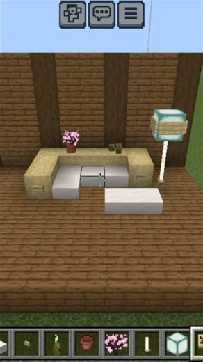 Minecraft Better Sofa || Royal Gaming #gamingshorts #shortsvideo