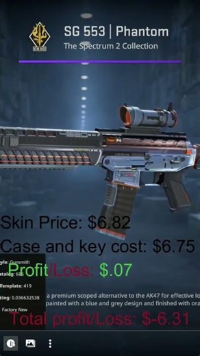 Opening a Spectrum 2 case untill i get a butterfly knife - case 2