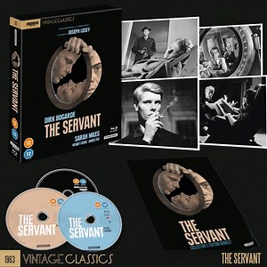 Serving you the very best of British cinema, Joseph Losey's THE SERVANT joins the collection with a brand new 4K UHD Collector's Edition. Yours to pre-order from bit.ly/VC-TheServant | Vintage Classics