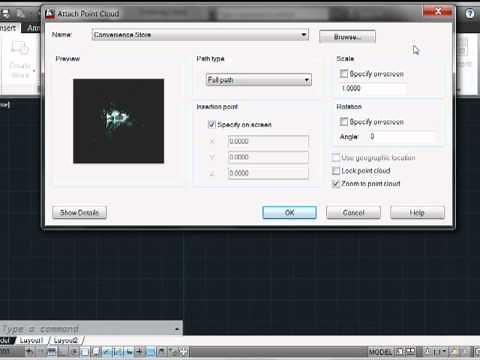 Point Clouds: Attaching Cloud Files