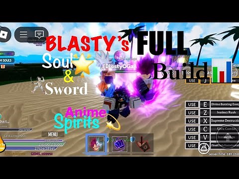 Best Soul & Sword Build (Updated Best Accessories, Blast Sensei’s FULL builds) - Anime Spirits
