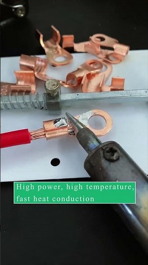 High power electric soldering iron with high temperature and fast thermal conductivity