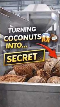 Inside Coconut Factories: You Won’t Believe the Process 🤯