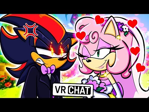 AMY & SHADOW GET MARRIED?! (VR Chat)