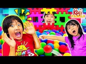 HIDE and SEEK Kaji Family Fun Games! - Videos For Kids