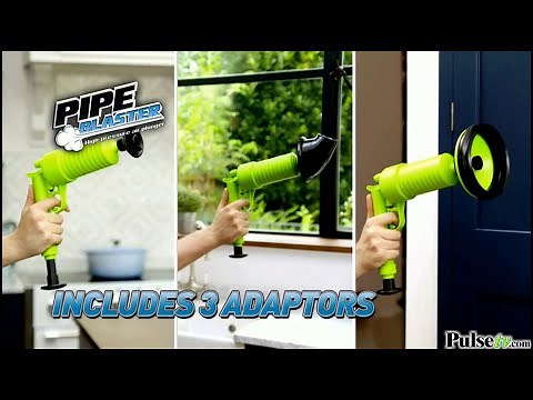 The Pipe Blaster: High Pressured Air Plunger As Seen On TV