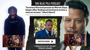 Terrence Howard passed on Marvin Gaye Biopic, after finding he would have to kiss a man, cant do it!