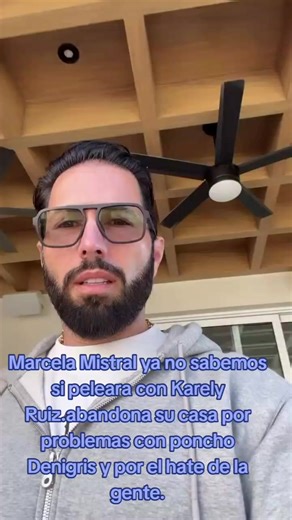 Marcela Mistral enfrenta problemas y abandona su casa