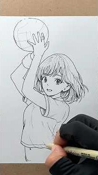 How to Draw Cute Anime - Easy Drawing Anime - Drawing Step By Step - Drawing for Beginners