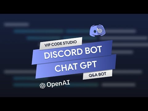 Chat GPT Discord Bot : QNA Bot