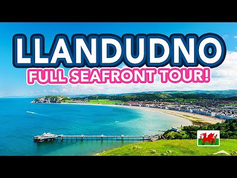 LLANDUDNO Wales | Seaside Tour from Llandudno Pier to Llandudno Beach!