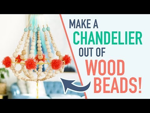 How to Make a Chandelier from Wood Beads - HGTV Handmade