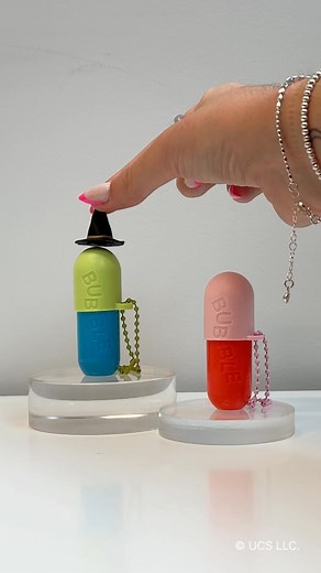 Wicked x Bubble is here. 💚🩷Feel the magic with two exclusive lip balms in Bubblegum and Green Apple. Shop now: https://hellobubble.com/collections/shop/products/wicked-x-bubble-other-half | Bubble