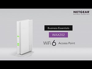 Introducing the NETGEAR Business Essentials WiFi 6 Access Point | WAX202