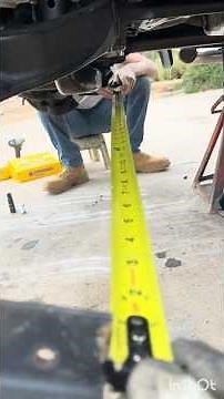 DIY toe adjustment BACKYARD special #mobilemechanic #breakdown #roadcall #hummer #rackandpinion